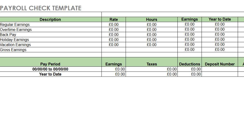 HR & Business Spreadsheet Bundle